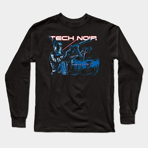 TechNoir Long Sleeve T-Shirt by SerhiyKrykun